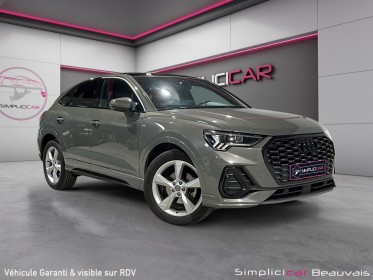 Audi q3 sportback 35 tdi 150 ch s line s tronic 7 ou 577 euros par mois - toit ouvrant garantie 12 mois occasion parc...