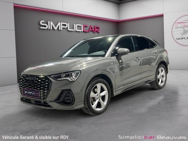 Audi q3 sportback 35 tdi 150 ch s line s tronic 7 ou 577 euros par mois - toit ouvrant garantie 12 mois occasion parc...