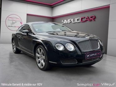 Bentley continental gt w12, garantie 12 mois occasion simplicicar villejuif  simplicicar simplicibike france