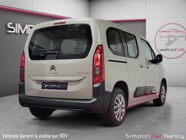 Citroen berlingo bluehdi 100 feel  / garantie 12 mois occasion simplicicar nancy simplicicar simplicibike france