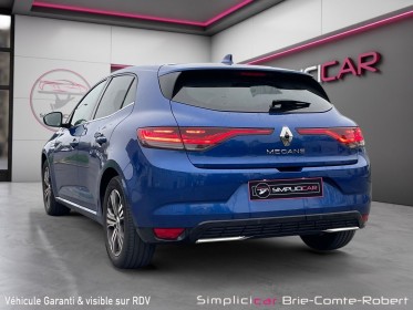 Renault megane iv berline blue dci 115 - 21n intens occasion simplicicar brie-comte-robert simplicicar simplicibike france