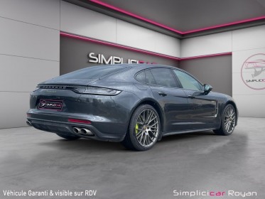 Porsche panamera 4 3.0 v6 462ch e-hybrid platinum edition catalogue options complet garantie 12 mois occasion simplicicar...