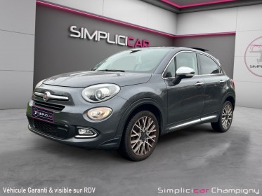 Fiat 500x business 1.4 multiair 140 dct - camera de recul - toit ouvrant - radio mp3 - full cuir marron occasion...