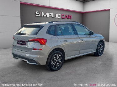 Skoda kamiq 1.5 tsi 150 ch ambition dsg7 ou 390 euros par mois - toit ouvrant - caméra occasion parc voitures beauvais...