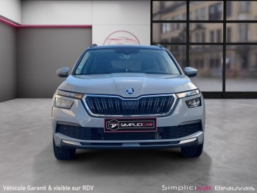 Skoda kamiq 1.5 tsi 150 ch ambition dsg7 ou 390 euros par mois - toit ouvrant - caméra occasion parc voitures beauvais...