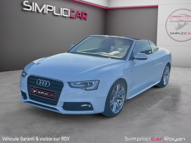 Audi  a5  cabriolet 2.0 tdi 190cv s line garantie 12 mois occasion simplicicar royan simplicicar simplicibike france