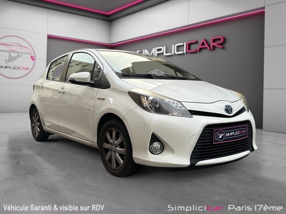 Toyota yaris hybride business 100h business/garantie 12 mois/camÉra recul occasion paris 17ème (75)(porte maillot)...