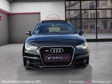 Audi a1 sportback 1.4 tfsi 185 s line s tronic - pack luxe - toit ouvrant - sièges cuir bi-ton - gps - garantie 12 mois...