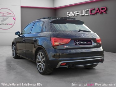 Audi a1 sportback 1.4 tfsi 185 s line s tronic - pack luxe - toit ouvrant - sièges cuir bi-ton - gps - garantie 12 mois...