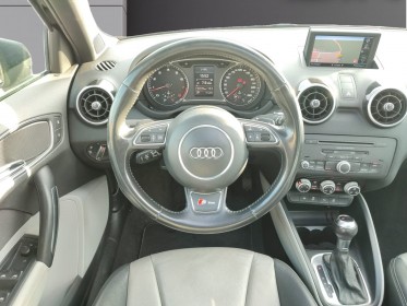 Audi a1 sportback 1.4 tfsi 185 s line s tronic - pack luxe - toit ouvrant - sièges cuir bi-ton - gps - garantie 12 mois...