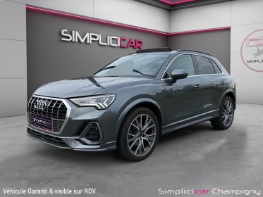 Audi q3 q3 35 tdi 150 ch s line / sline - toit ouvrant - 360 - matrix led occasion champigny-sur-marne (94) simplicicar...