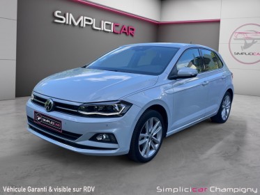 Volkswagen polo 1.0 tsi 115 ss dsg7 carat - virtual -  carplay - regulateur adaptatif occasion champigny-sur-marne (94)...