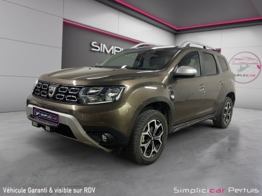 Dacia duster blue dci 115 4x4 prestige occasion simplicicar pertuis  simplicicar simplicibike france