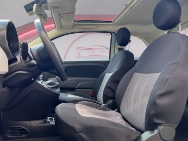 Fiat 500 serie 6 euro 6d 2019 1.2 69 ch eco pack collezione fall toit panoramique apple carplay 1er main - véhicule...