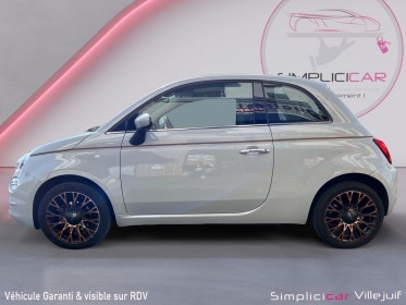 Fiat 500 serie 6 euro 6d 2019 1.2 69 ch eco pack collezione fall toit panoramique apple carplay 1er main - véhicule...