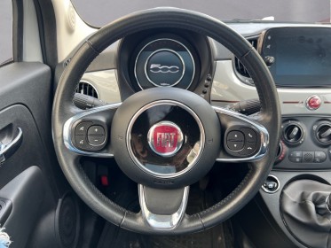 Fiat 500 serie 6 euro 6d 2019 1.2 69 ch eco pack collezione fall toit panoramique apple carplay 1er main - véhicule...