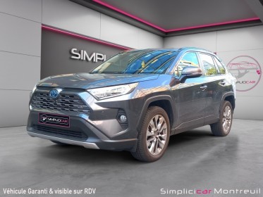 Toyota rav4 hybride 218 ch 2wd lounge occasion montreuil (porte de vincennes)(75) simplicicar simplicibike france