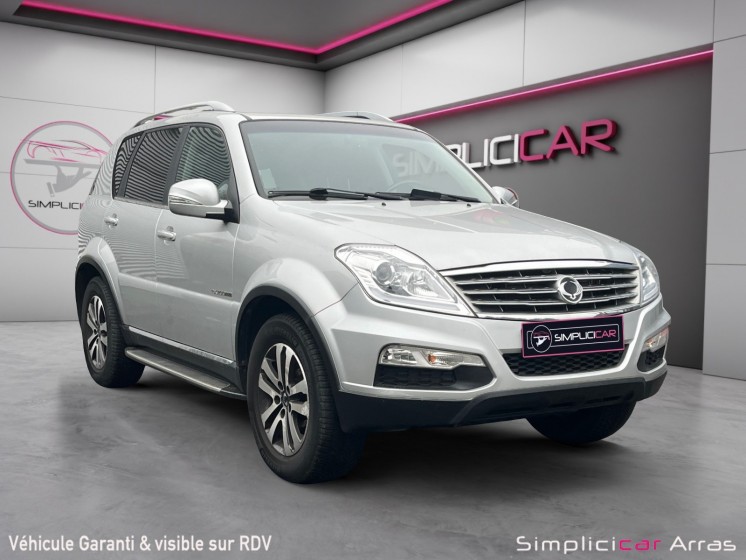 Ssangyong rexton 200 e-xdi 4wd luxe a occasion simplicicar arras  simplicicar simplicibike france