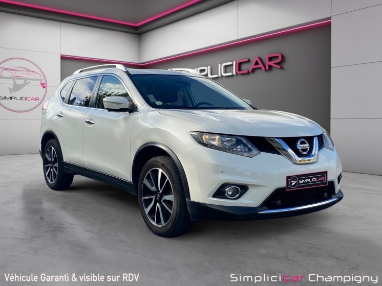 Nissan x-trail 1.6 dci 130 5pl tekna camera 360/toit ouvrant/clim auto /5 places occasion champigny-sur-marne (94)...