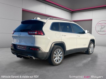 Jeep cherokee 3,2l v6 272 ch  active drive limited bva 8 rapports 15650 kms révisé  garanti 12 mois occasion simplicicar...