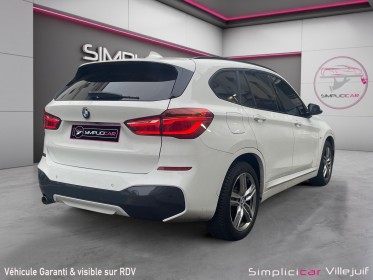 Bmw x1 f48 2018 sdrive 18i 140 ch dkg7 m sport, caméra de recul, entretien bmw, garantie 12 mois occasion simplicicar...