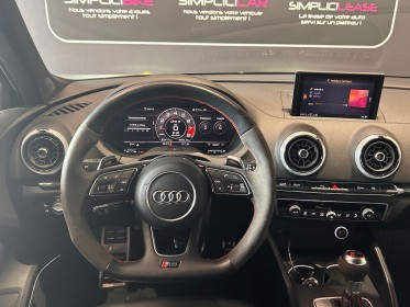 Audi rs3 sportback 2.5 tfsi 400 s tronic 7 quattro pas de malus garantie 12 mois occasion  simplicicar aix les bains...