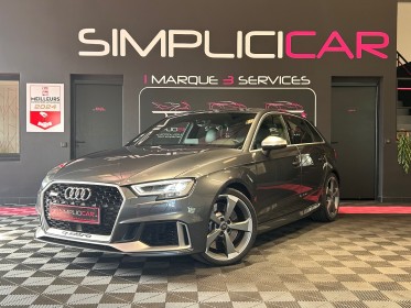 Audi rs3 sportback 2.5 tfsi 400 s tronic 7 quattro pas de malus garantie 12 mois occasion  simplicicar aix les bains...