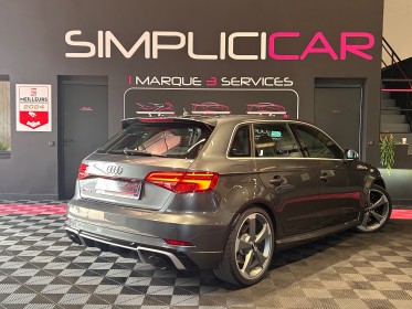 Audi rs3 sportback 2.5 tfsi 400 s tronic 7 quattro pas de malus garantie 12 mois occasion  simplicicar aix les bains...