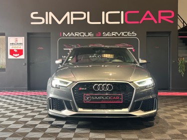 Audi rs3 sportback 2.5 tfsi 400 s tronic 7 quattro pas de malus garantie 12 mois occasion  simplicicar aix les bains...