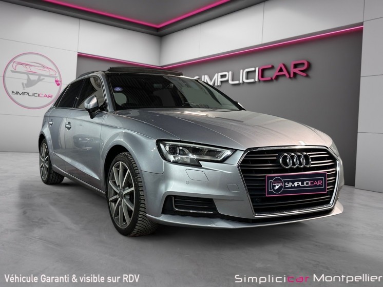 Audi a3 sportback 1.5 tfsi 150 stronic 7 design luxe toit ouvrant camera de recul occasion montpellier (34) simplicicar...