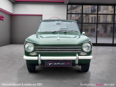 Triumph herald 13/60 1300 cabriolet occasion simplicicar arras  simplicicar simplicibike france