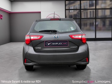 Toyota yaris hybride rc18 100h dynamic occasion simplicicar limoges  simplicicar simplicibike france