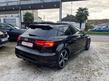 Audi rs3 sportback 2.5 tfsi 400 s tronic 7 quattro occasion simplicicar livry gargan simplicicar simplicibike france