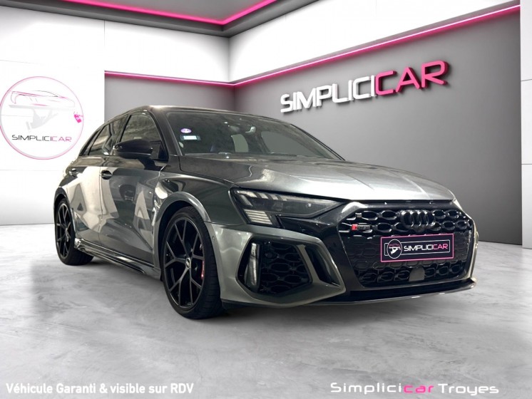 Audi rs3 sportback 2.5 tfsi 400 s tronic 7 quattro occasion troyes simplicicar simplicibike france