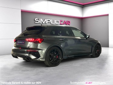 Audi rs3 sportback 2.5 tfsi 400 s tronic 7 quattro occasion troyes simplicicar simplicibike france