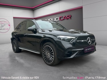 Mercedes glc 300 e 9g-tronic 4matic amg line/full option/entretien mercedes/garantie 12 mois occasion paris 17ème (75)(porte...