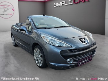 Peugeot 207 cc 1.6 vti 120 ch occasion  simplicicar vaucresson nice - pfvauto simplicicar simplicibike france