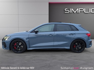 Audi rs3 sportback 1er main 2.5 tfsi 400 s tronic 7 quattro malus payer garantie 2028 audi occasion avignon (84) simplicicar...