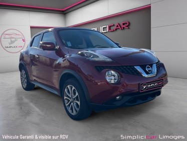 Nissan juke 1.6e 117 xtronic tekna occasion simplicicar limoges  simplicicar simplicibike france