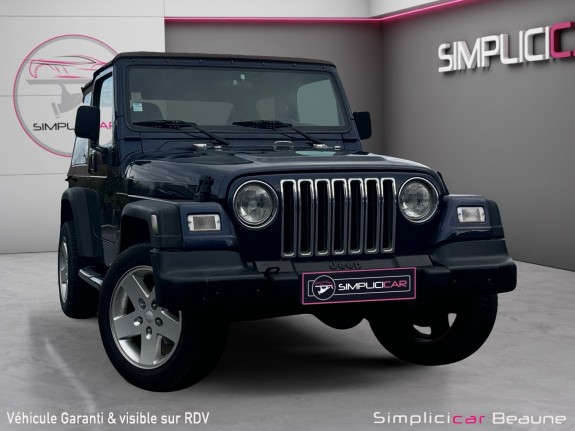 Jeep jeep wrangler 2.5i sport occasion simplicicar beaune simplicicar simplicibike france