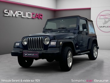 Jeep jeep wrangler 2.5i sport occasion simplicicar beaune simplicicar simplicibike france