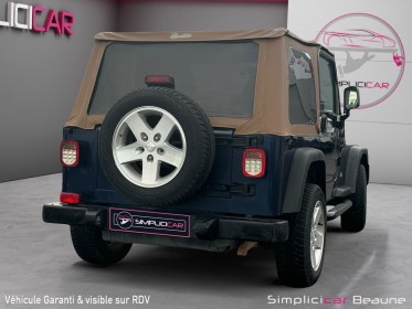 Jeep jeep wrangler 2.5i sport occasion simplicicar beaune simplicicar simplicibike france