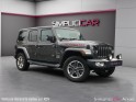 Jeep wrangler sahara unlimited 2.2 l multijet 200 ch 4x4 bva8 occasion simplicicar arras  simplicicar simplicibike france