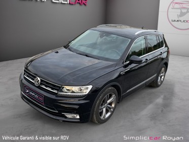 Volkswagen tiguan ii 2.0 tdi 150cv r line garantie 1 an occasion simplicicar royan simplicicar simplicibike france