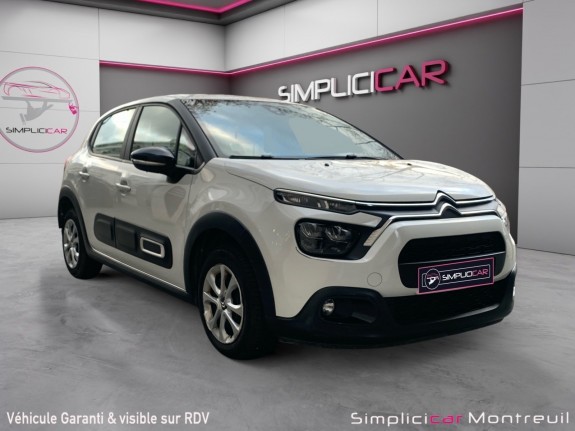 Citroen c3 societe pure tech 83 ss bvm feel nav/2 places /garantie 12 mois/tva deductible occasion montreuil (porte de...