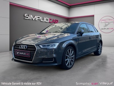 Audi a3 sportback 35 tfsi cod 150 s tronic 7 s line, full option, garantie 12 mois occasion simplicicar villejuif ...