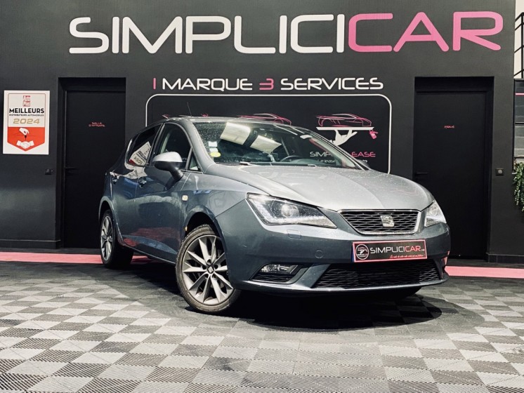 Seat ibiza 1.6 tdi 90 ch cr i tech plus - garantie 12 mois occasion  simplicicar aix les bains simplicicar simplicibike france