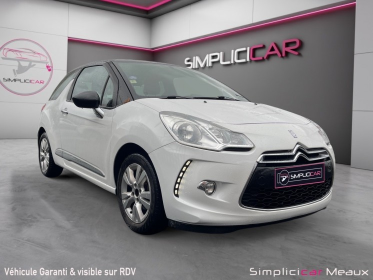 Citroen ds3 vti 95 airdream chic occasion simplicicar meaux simplicicar simplicibike france