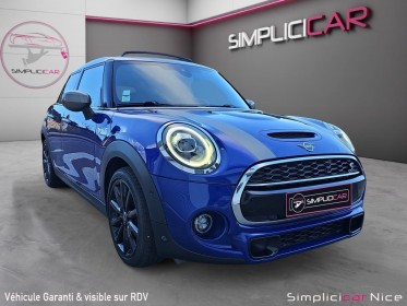 Mini cooper s 2.0 192 ch toit ouvrant occasion  simplicicar vaucresson nice - pfvauto simplicicar simplicibike france