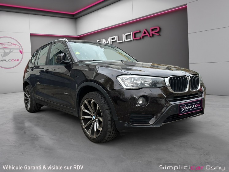 Bmw x3 f25 lci sdrive18d 150ch lounge plus occasion osny simplicicar simplicibike france